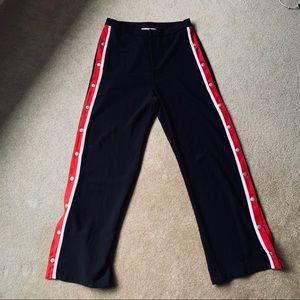 BB Dakota black high waisted track pants